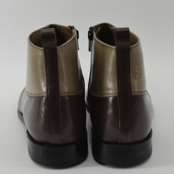 Stacy Adams Mens Size 11 Madison Cap Toe Boots Gatsby Zip - Picture 5 of 13